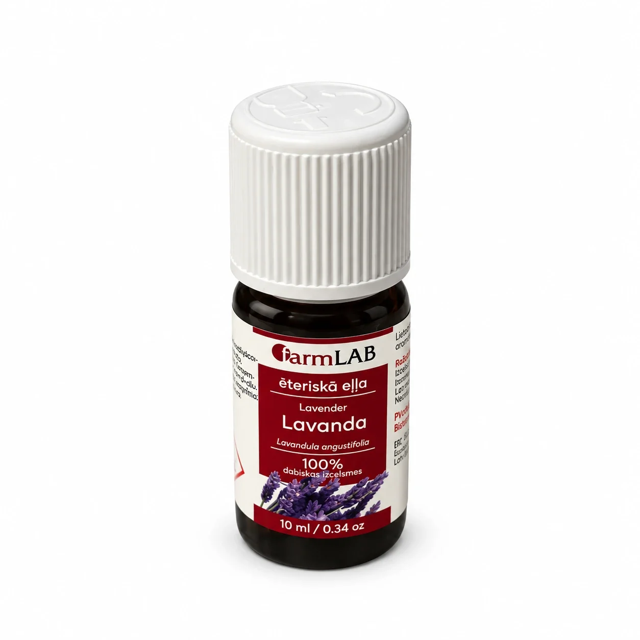 Lavandas ēteriskā eļļa 10 ml – aromterapijai un pirts labsajūtai