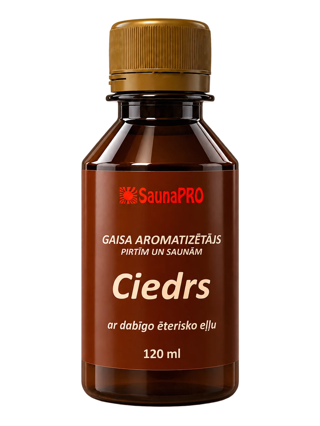 Ciedra gaisa aromatizētājs pirtij un saunai – 120 ml — attēls 2