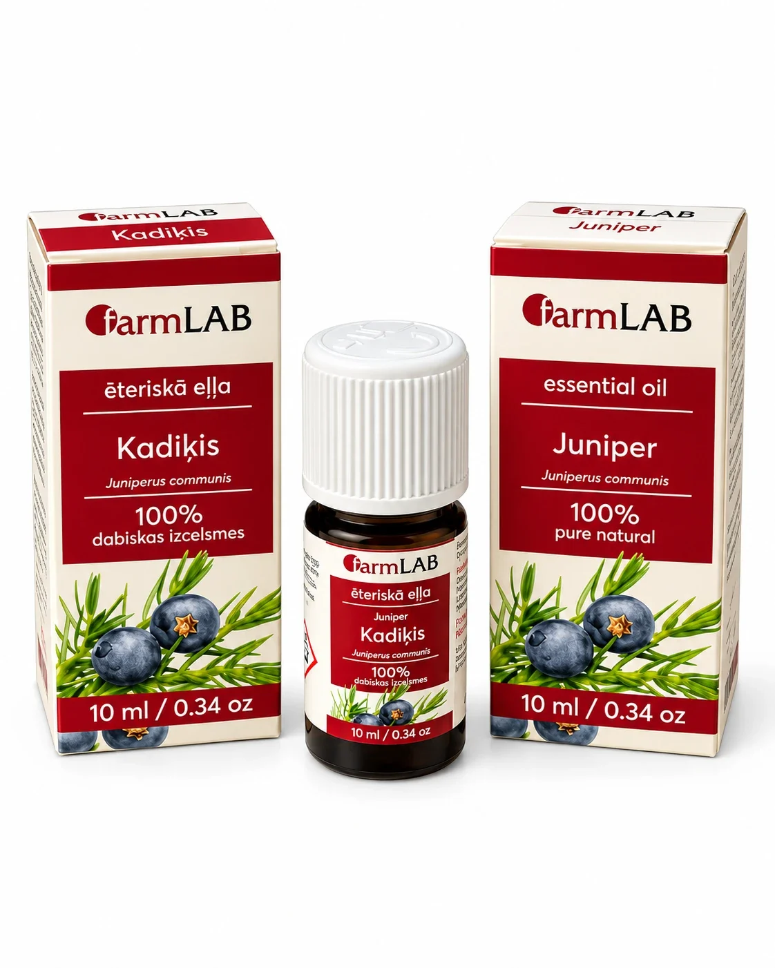 Ēteriskās eļļas pirtij – Kadiķa ēteriskā eļļa 10 ml — attēls 3