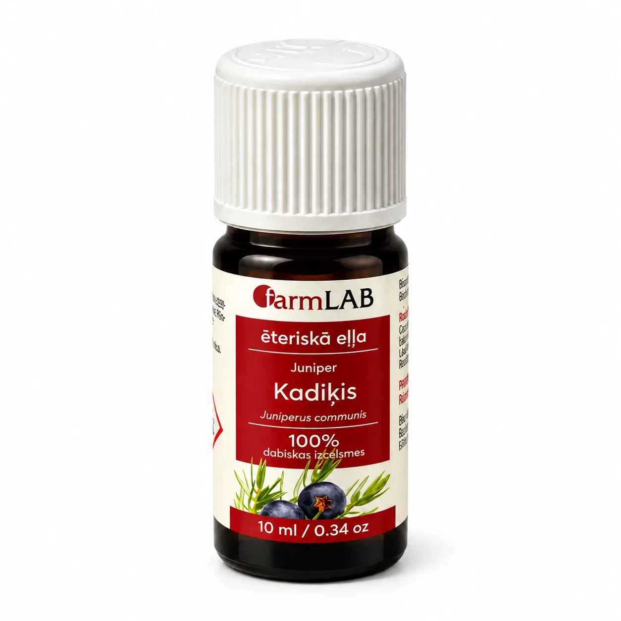 Ēteriskās eļļas pirtij – Kadiķa ēteriskā eļļa 10 ml