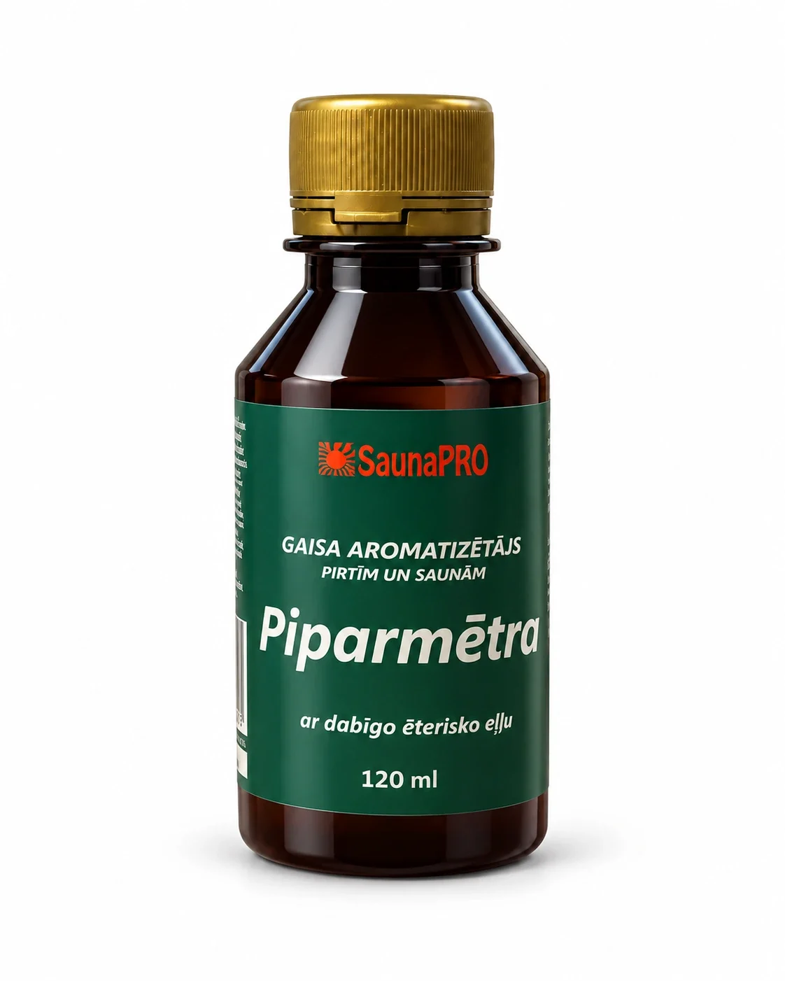 Piparmētru gaisa aromatizētājs pirtij un saunai ar dabīgo ēterisko eļļu 120 ml
